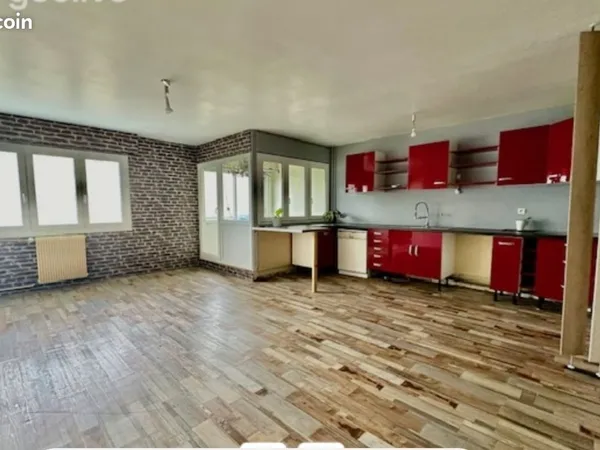 Appartement T3 avec loggia 1er ét. 3 chbres