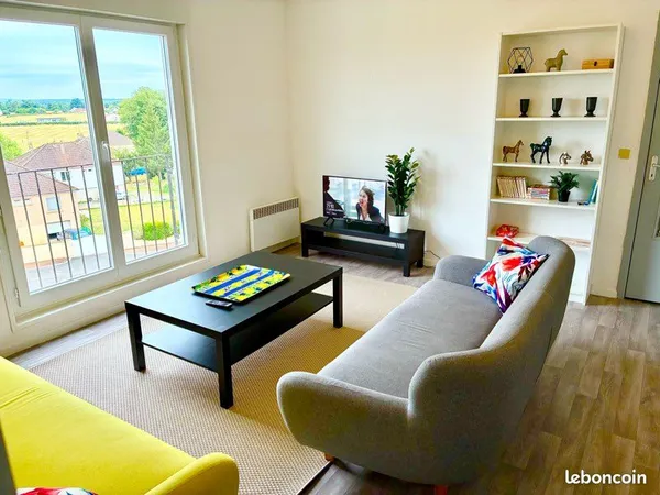 Appartement F2 meublé de 45m2 avec belle vue