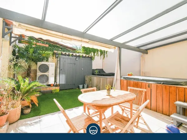 MARSEILLE-SAINT JULIEN maison T6 de 135 m2