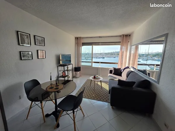 🌊 CAP D'AGDE - ÎLE DES PÊCHEURS 🌊 Studio 26 m² avec vue mer + parking privatif 99 500