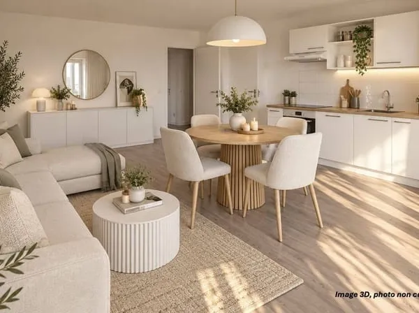 Appartement 3 pièces 64 m²