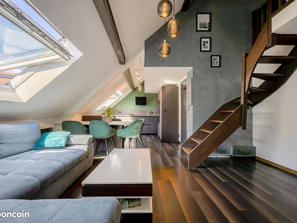 Duplex 2 pièces 52 m²