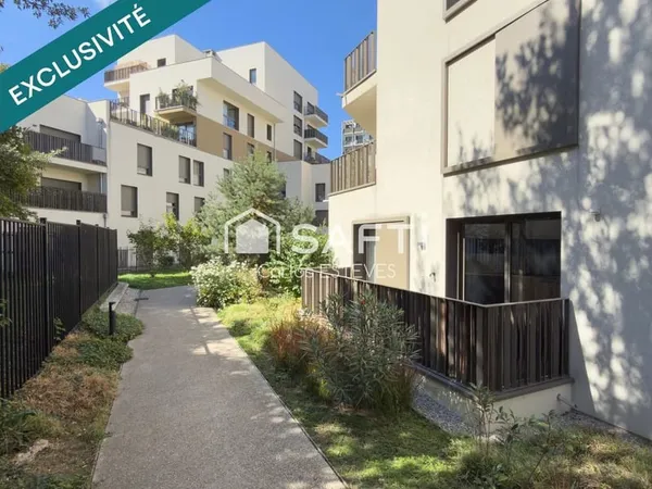 Appartement contemporain et lumineux dans résidence 2020.