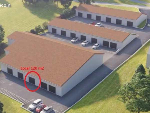 Local neuf 120m²