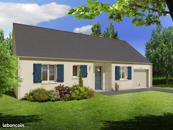 Maison 85 m² Segre En Anjou Bleu