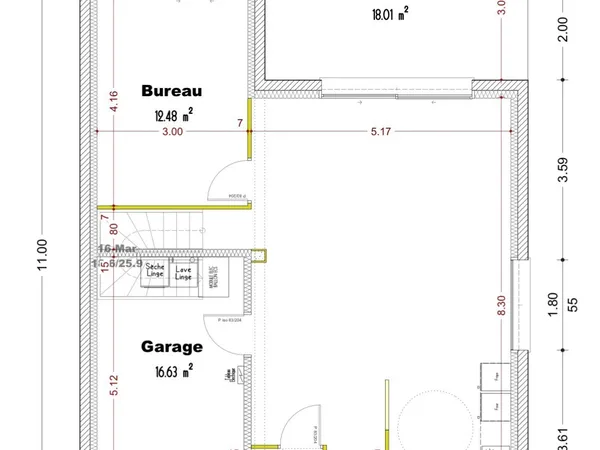 Loue Maison 5 chambres avec jardin Bordeaux secteur Pellegrin