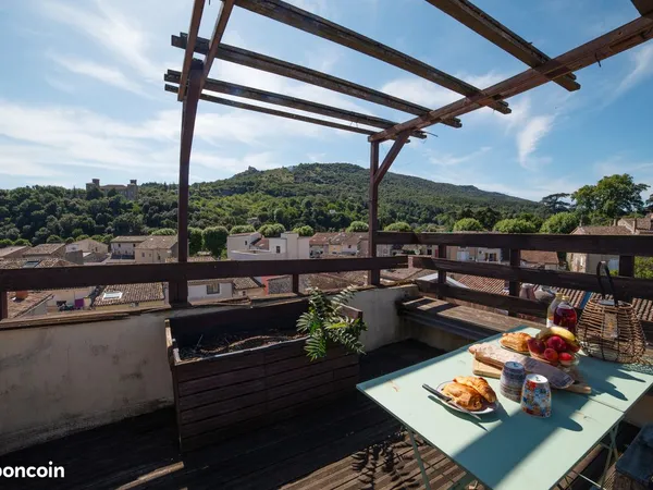 Appartement de charme - 100m2 - terrasse - à 10 km de Valence au vert