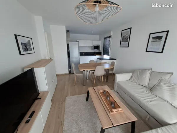 Location t2 meublé La courrouze