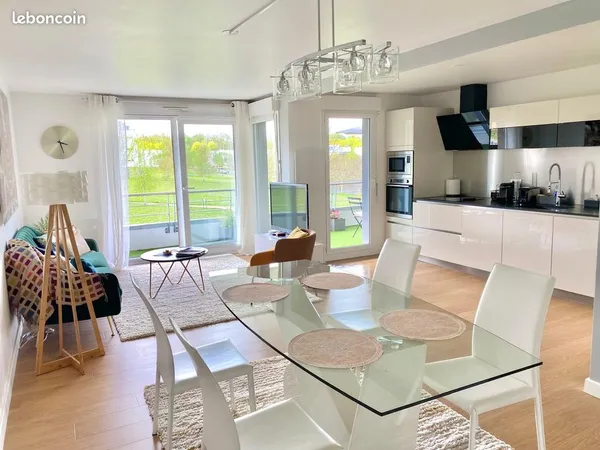 AMIENS - T3 MEUBLÉ 70 m² - TERRASSE 20 m² - PARKING SÉCURISÉ