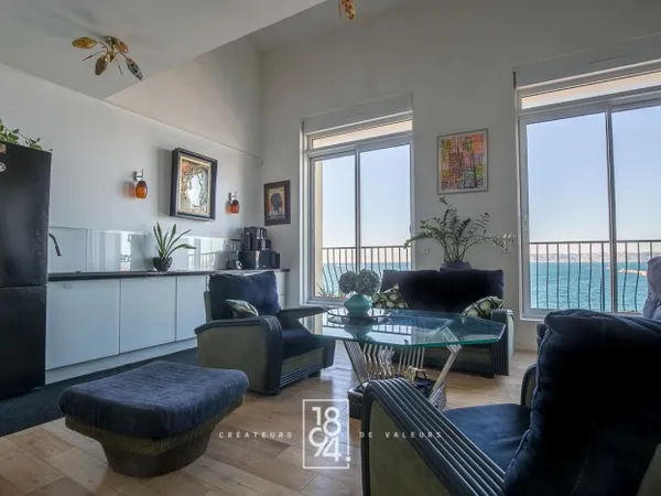 Duplex T4- Vue mer panoramique - 130m² - Corniche