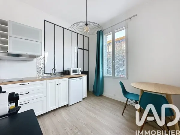 Studio 1 pièce 21 m²
