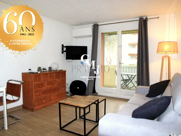 Studio meublé de 24 m2 à Saint-Raphaël