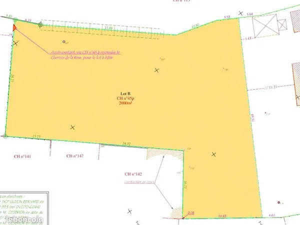 Terrain constructible