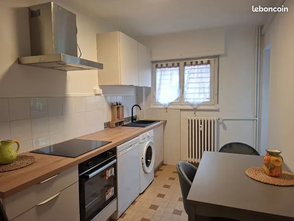 Appartement T3 meublé Achenheim - parking + cave