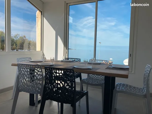 T3 et T4 vue panoramique Agosta plage (HIVER)