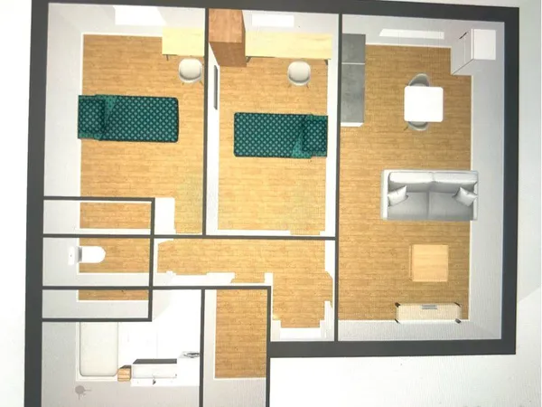COLOCATION - Appartement 2 chambres - La Roche-sur-Yon Centre