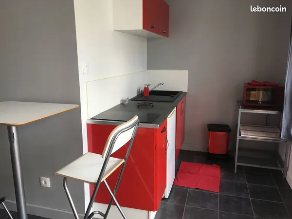 Rue Crozet Boussingault Studio meublé 28m2