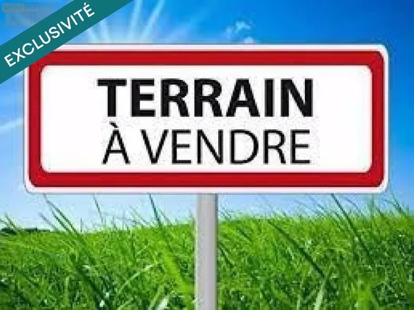 Terrain de 673m²