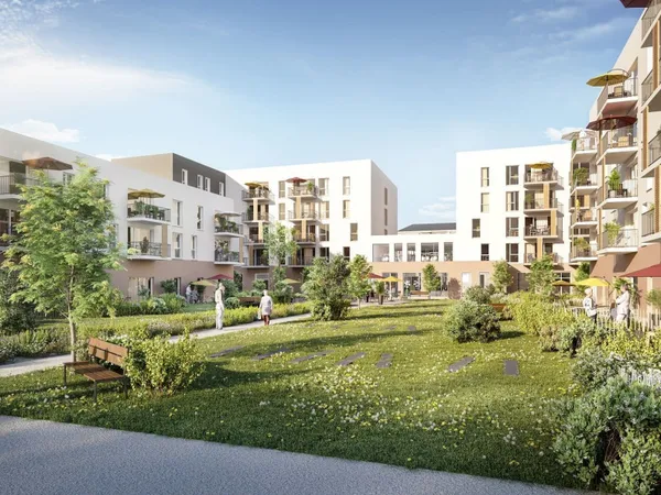 Appartement en résidence seniors 2 pièces 44 m²
