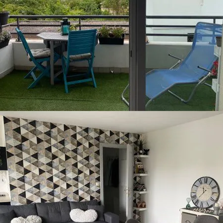 Appartement T2 / Garage + parking privé