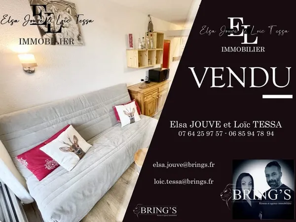 Appartement 2 pièces 26 m²