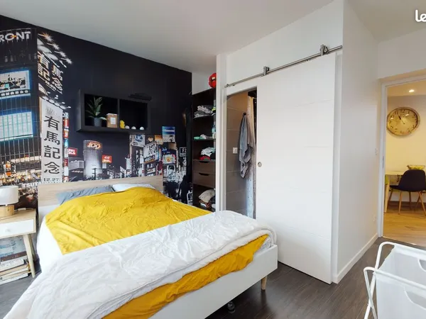 Chambre avec douche+wc privé proche Gare