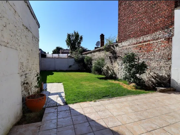 Loue maison 156m² Croix / Roubaix / Tourcoing - 6 chambres, grande maison rénovée, jardin et terrass