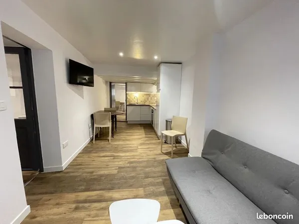 Appartement meublé deux pièces 34m2