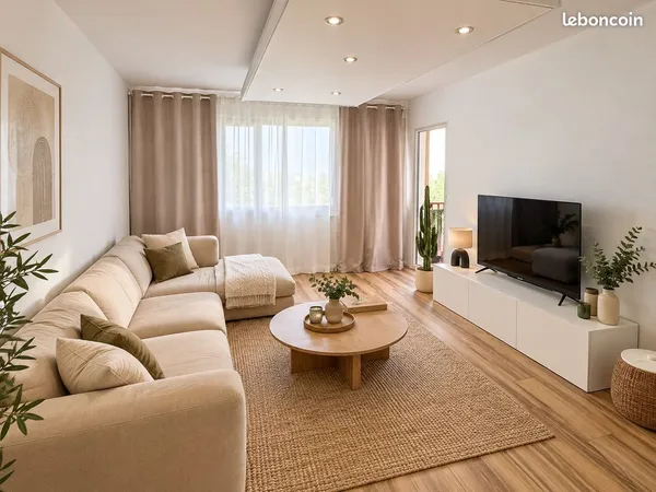 Appartement 3 pièces 63 m²