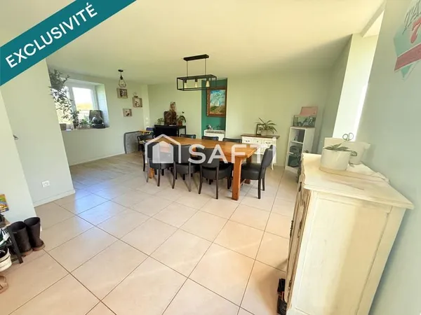 MAGNIFIQUE LONGERE DE 124 M2 ENVIRON + SECONDE PARTIE DE 110 M2 A FINIR DE RENOVER