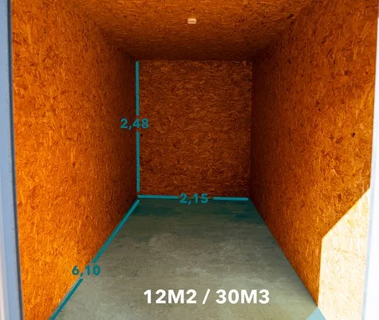 Votre box de stockage sécurisé pour vos meubles avec BOXENRANCE - 12m2