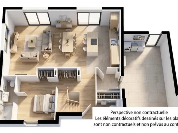 Maison neuve 5 pièces 108 m²