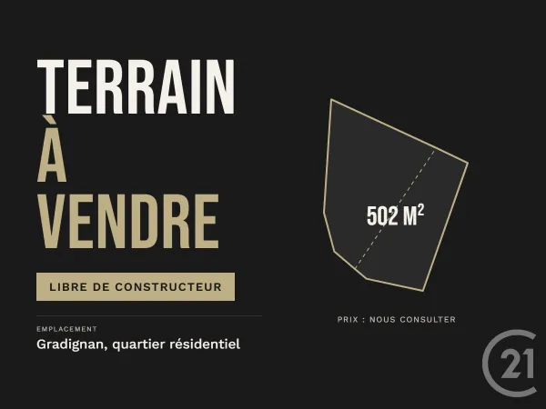 Terrain 502 m²
