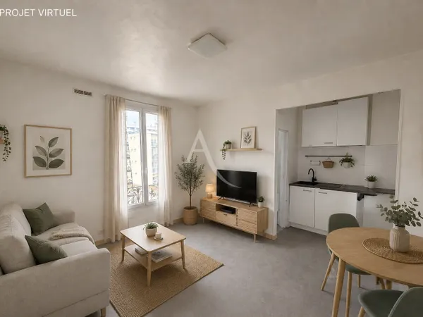 Appartement 2 pièces 25m² - Idéal Premier Achat