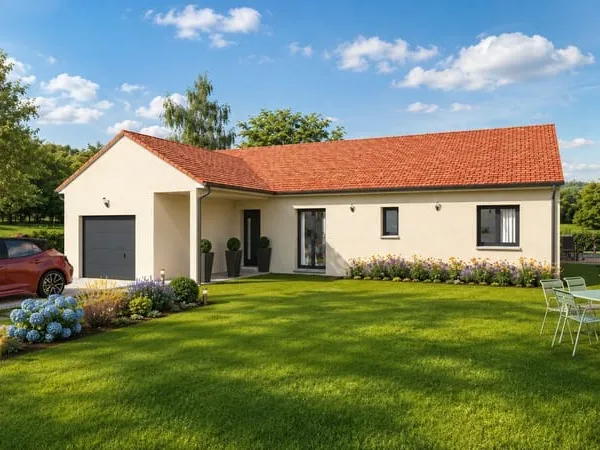 Projet de construction d'une maison 94 m² avec terrain à FEILLENS (01)