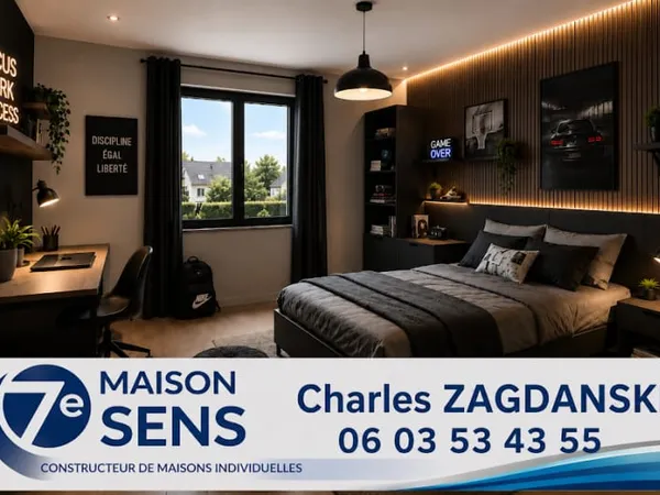 Maison neuve 5 pièces 108 m²