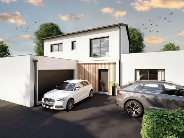 Terrain + maison 135 m²