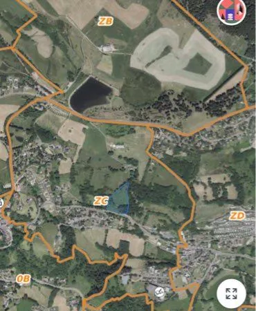Terrain de loisir 12000m2 au centre de la commune de Murat le Quaire