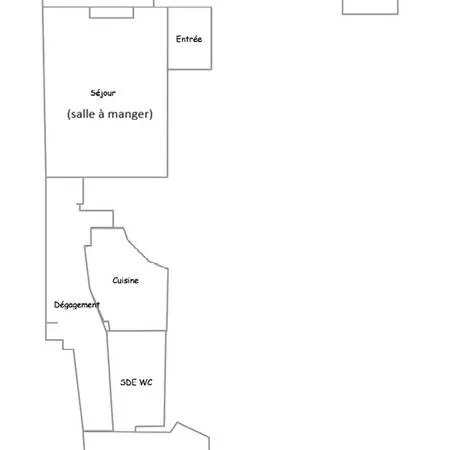 Appartement 3 pièces 64 m²