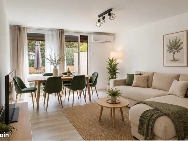 Appartement 85m2 + jardin 60m2 | 3 chambres | 2 parkings | Septemes
