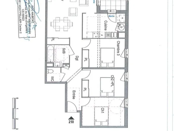 Appartement 4 pièces 90 m²