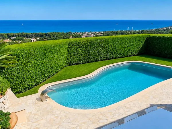 Villa avec piscine & vue mer panoramique - 170 m² - 4 chambres - Biot