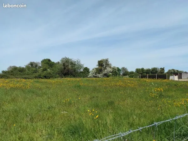 Terrain 1 449 m² Fresne L Archeveque