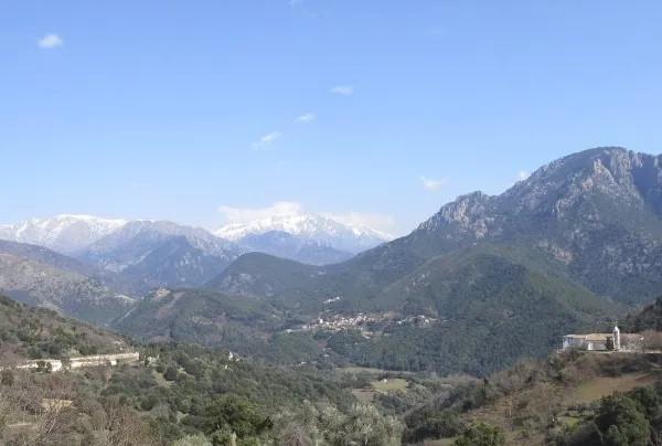 Vends Corse du Sud, commune de Vico, terrain 2015m²
