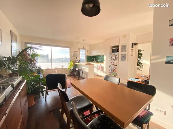 2 pièces 46 m² vue sur Sacré Coeur