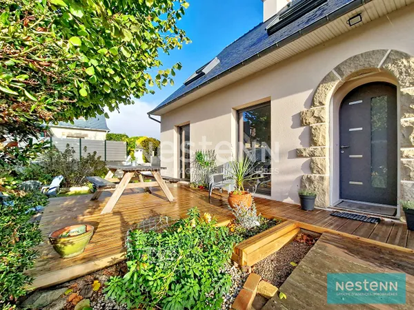 A VENDRE - Maison Rénovée, vivable de plain pied, 4 chambres, au coeur de Trégueux