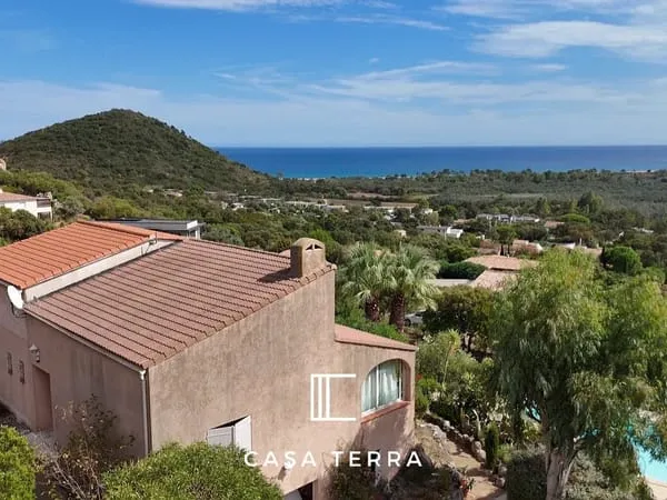 ERBALUNGA - Villa avec vue mer panoramique / Sainte-Lucie