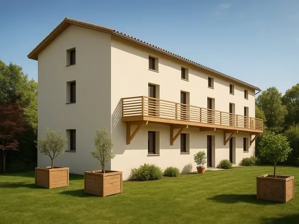 Ensemble immobilier avec maison 200m2 + terrain constructibl