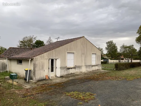 Maison 4 pièces 65m² à rénover sur terrain de 600m² constructible