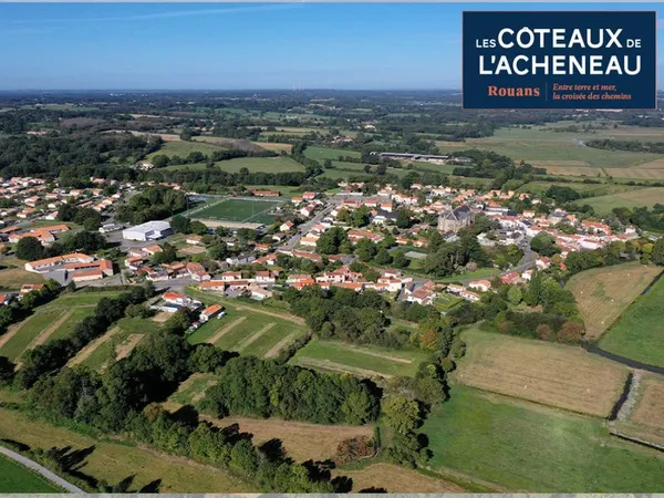 Votre terrain à bâtir viabilisé à Rouans : Les Côteaux de l'Acheneau - DISPONIBLE